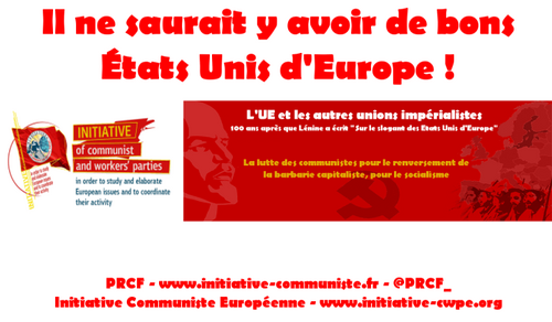 Il ne saurait y avoir de bons États Unis d’Europe ! #ICWPE (IC.fr-25/01/2017)