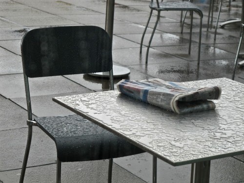 Londres journal pluie