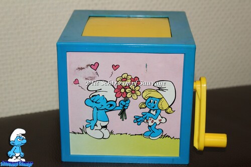 Jouet musical Schtroumpf "Musical Smurf in the box" GALOOB