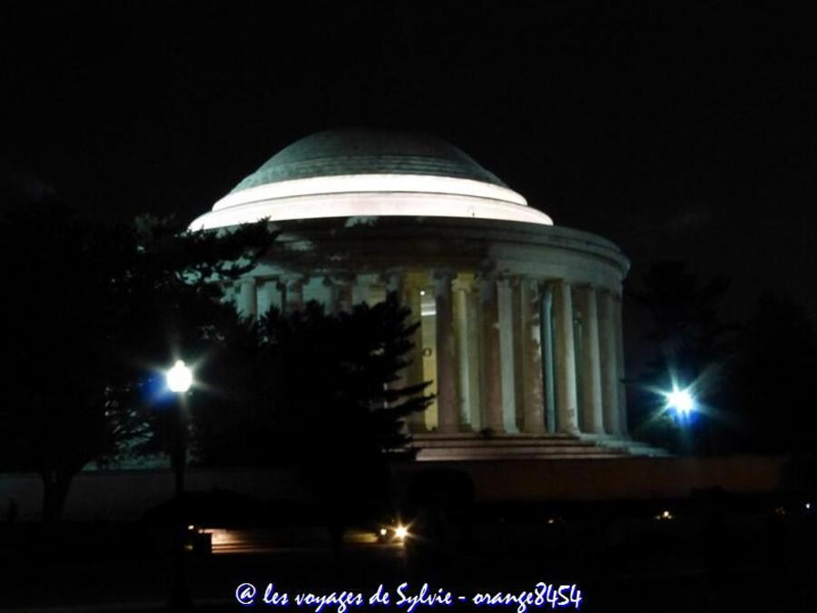 USA WASHINGTON DE NUIT Jefferson Monument