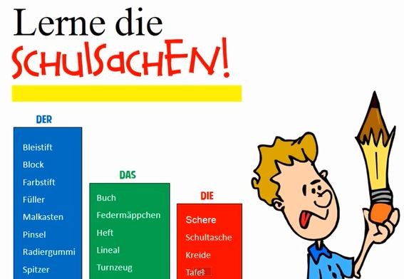 Apprendre les couleurs en allemand - 2 - Maxetom