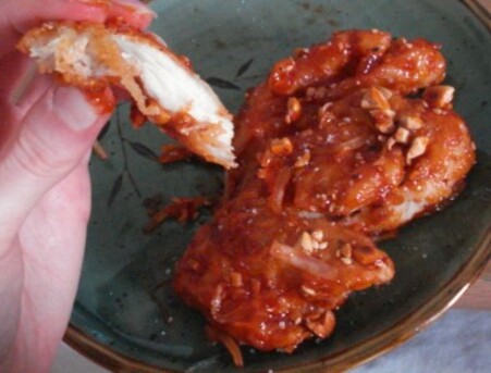 DAKGANGJEONG (/닭강정) - Poulet frit croustillant en sauce aigre-douce épicée