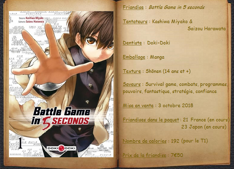 Battle Game in 5 Seconds, Tome 5 : by MIYAKO, Kashiwa