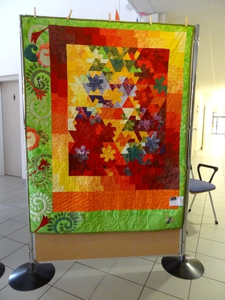 Une très belle exposition de patchwork à la MJC Lucie Aubrac