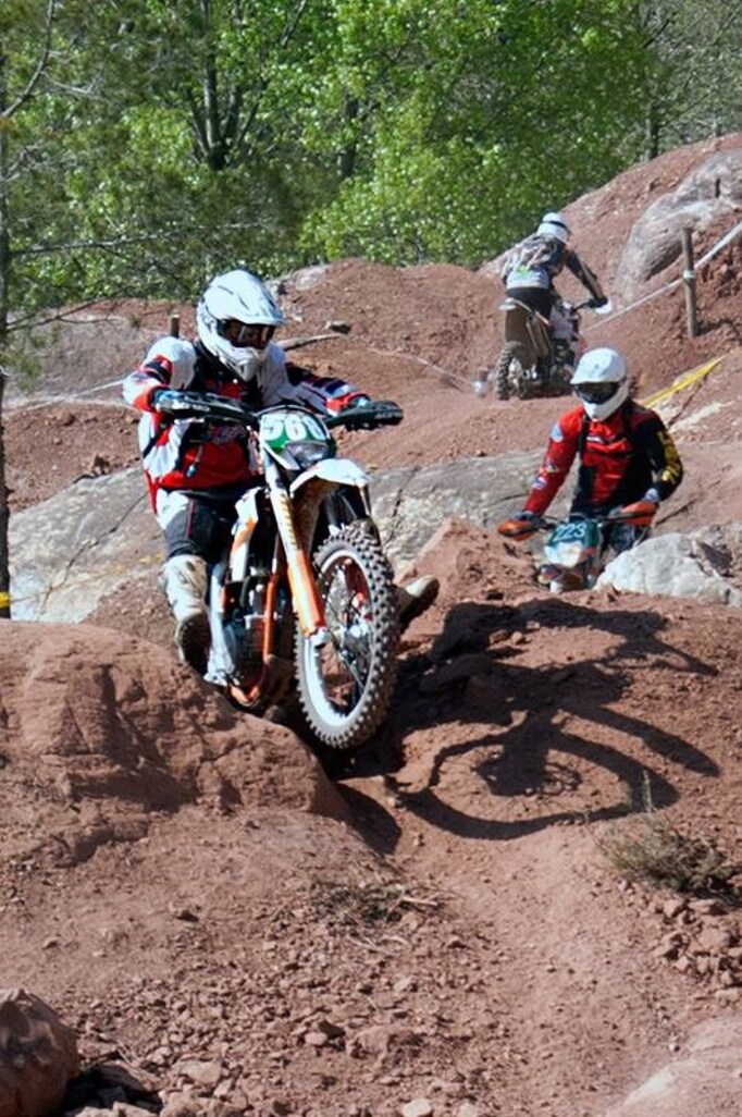 Cabasse -  Enduro de Championnat de France de moto ancienne 2014