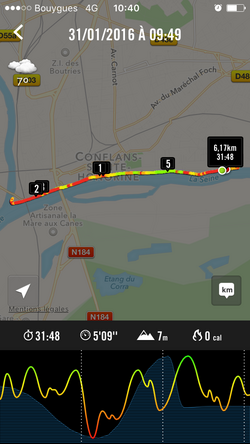 31/01/16: Sortie Run&Pouss 6,17km