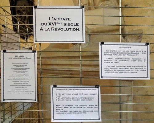 Une exposition sur l'abbaye Notre-Dame, présentée par Dominique Masson, Président des Amis du Châtillonnais