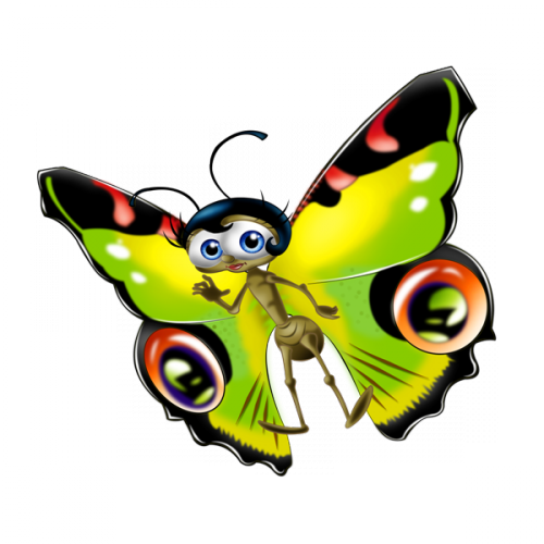 TUBES PAPILLONS PNG....GROS BISOUS A VOUS MES PTITS ANGES