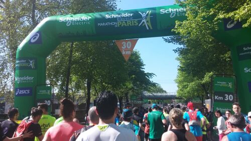 Marathon de Paris - LE CR