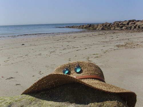 Boucles d'oreilles bord de mer