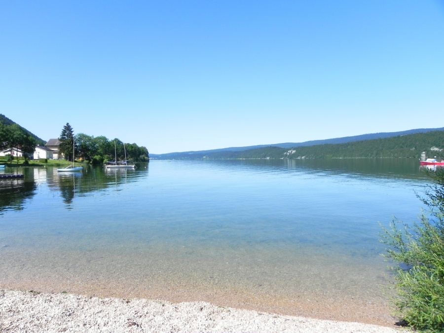 le lac de Joux en Suisse 