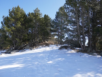 Arrivée au refuge