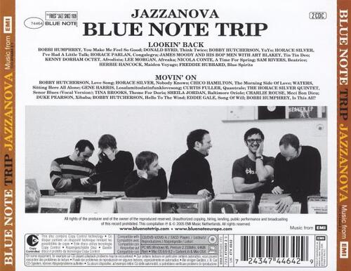 Blue Note Trip Volume 4 Jazzanova : Lookin' Back/Movin' On CD Blue Note ‎Records 7243 4 74464 2 9 [ NL ]