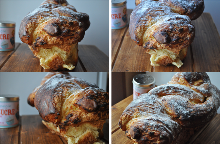 Brioche au fromage blanc à la vanille