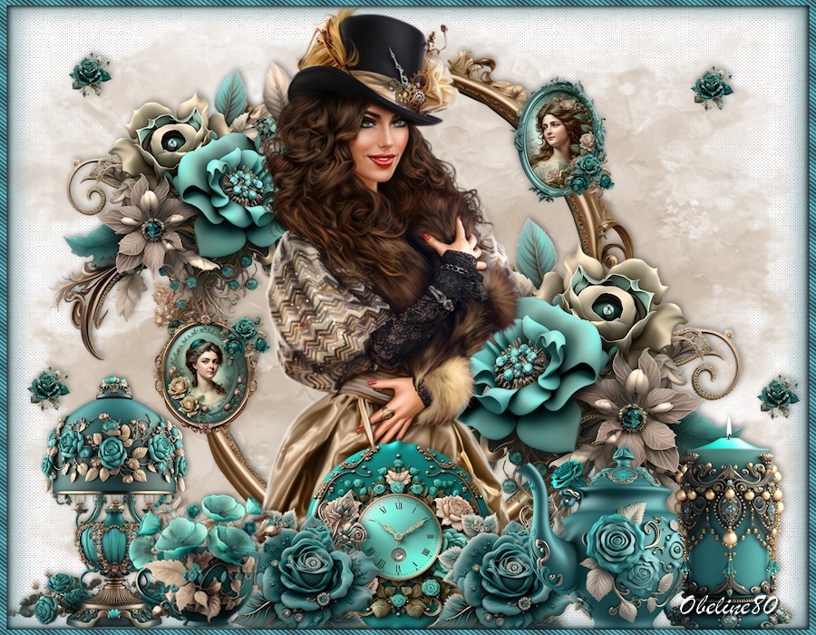 Reproduction N°2  Steampunk Blue