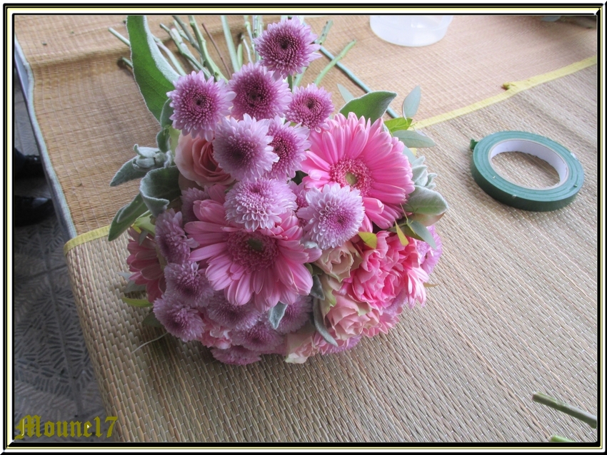 Atelier d'art floral de mai et juin 2015