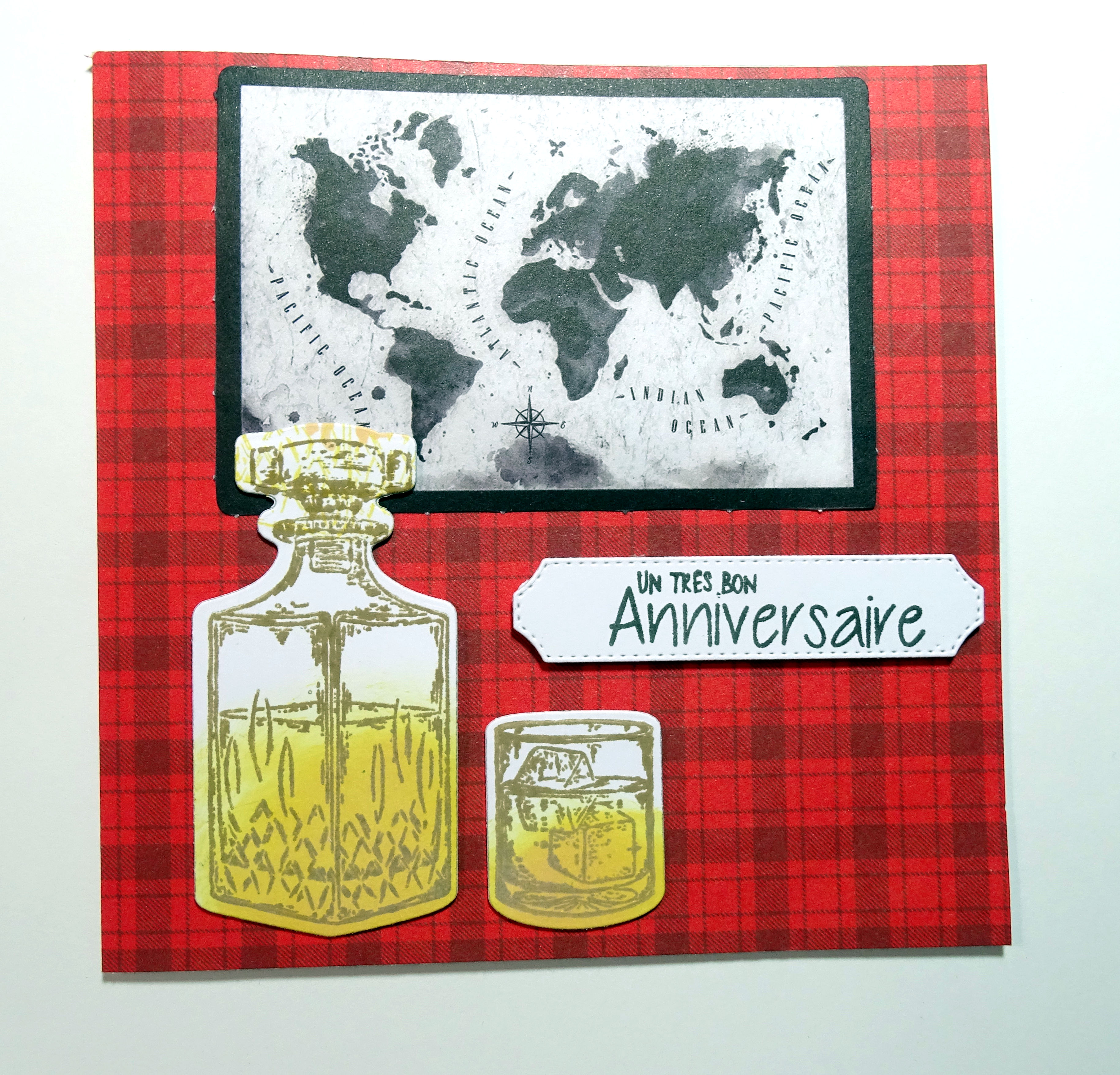 Carte anniversaire masculine