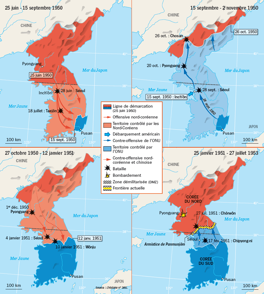 La guerre de Corée, 1950-1953 | lhistoire.fr