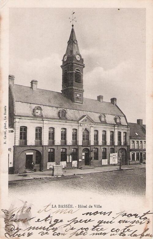 La Bassée - Hôtel de Ville (avant guerre)