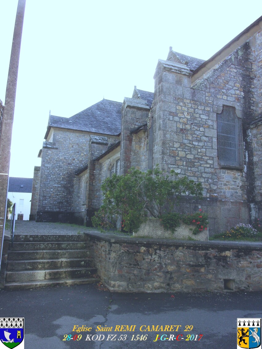 Eglise  Saint  REMI    1/4    CAMARET  29     D    13/01/2019