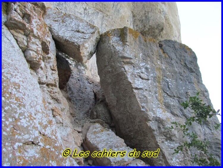 Gorges du Tarn, les échelles du rocher Cinglegros