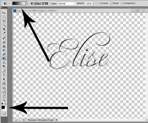 Dégradé de couleurs 1