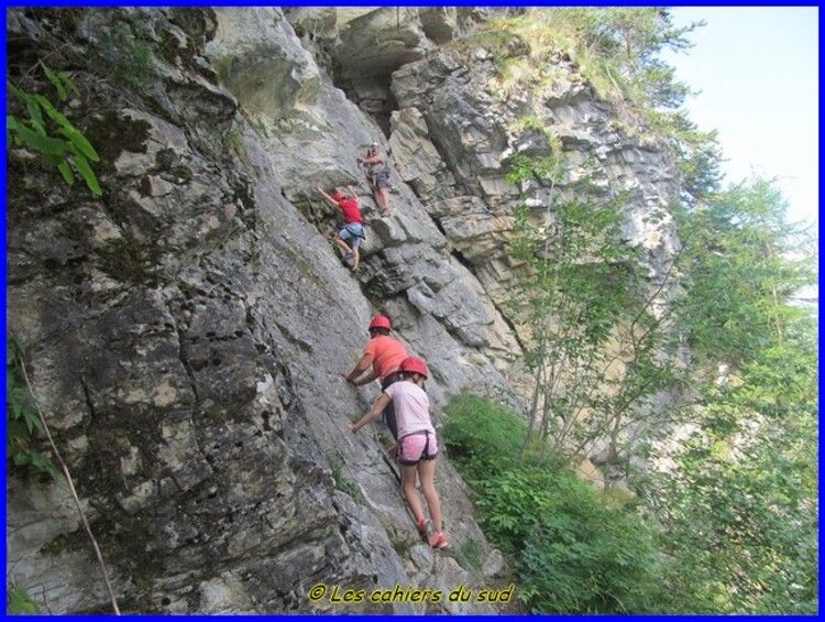 Via ferrata au rocher d'Arthouze