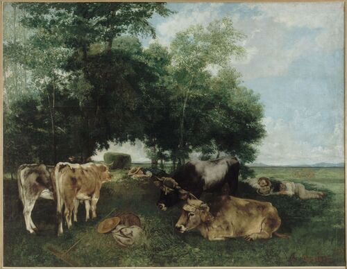 01 - Des vaches - Peinture