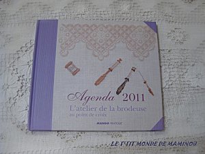 AGENDA 2011 ATELIER DE LA BRODEUSE