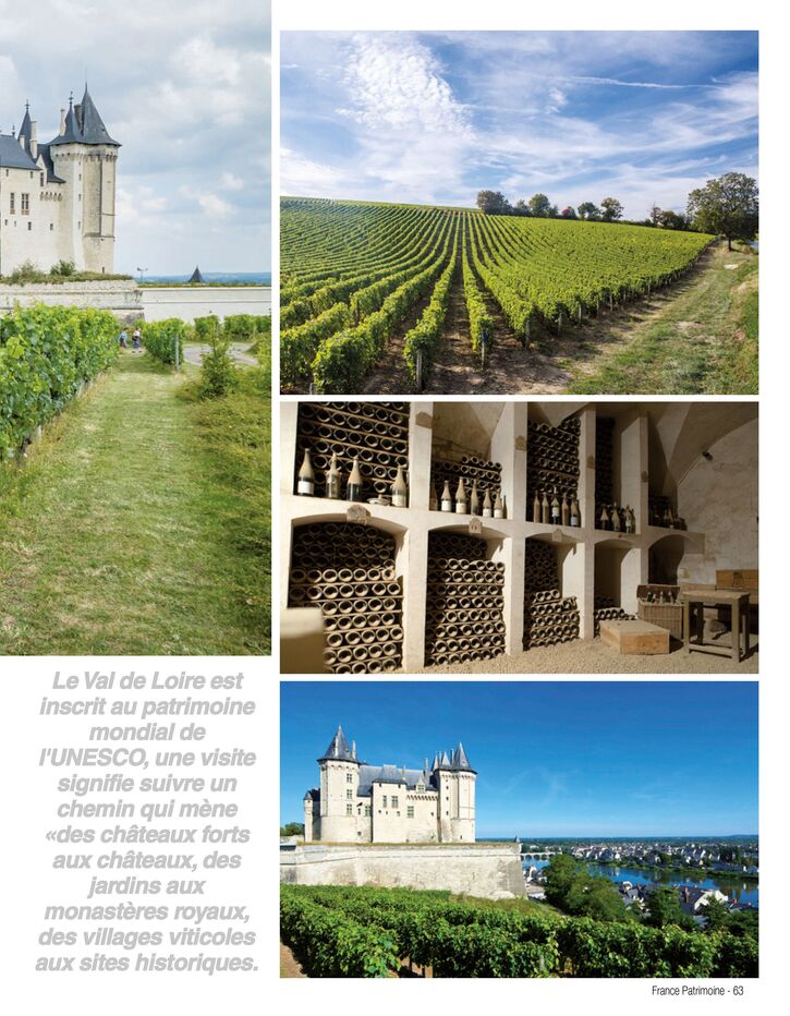 Les plus beaux sites de France - Vallée de la Loire (4 pages)
