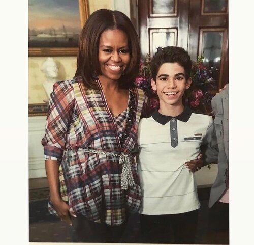 Mort de Cameron Boyce : Michelle Obama rend un hommage très touchant à la star de Disney