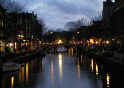 Amsterdam, la nuit...