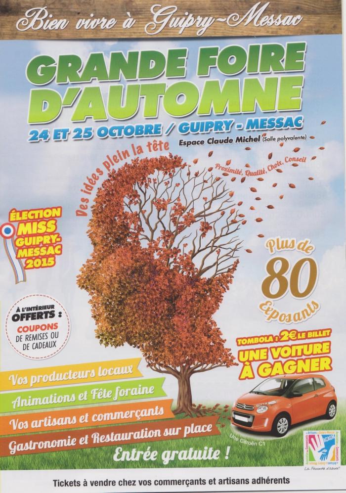 La Grande Foire d'Automne avec l'ACAGM