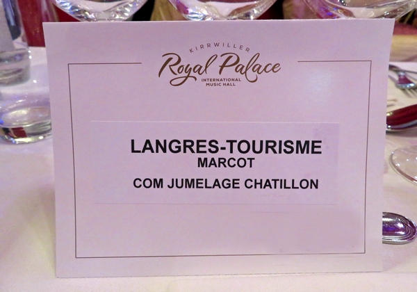 Une inoubliable journée au Royal Palace de Kirrwiller, avec le Comité de Jumelage de Châtillon sur Seine....
