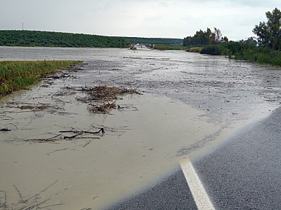 route innondée