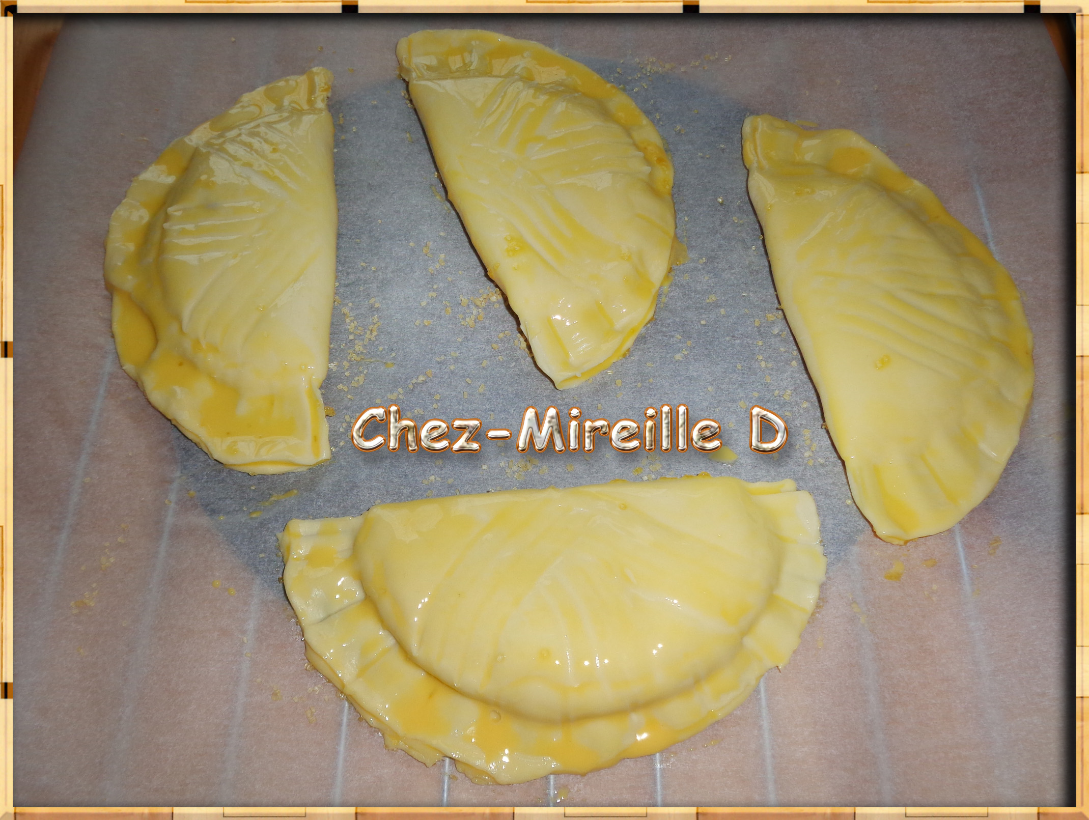 Chaussons à la Compote de Pommes - Recette Tupperware - Chez-Mireille D
