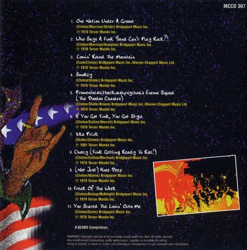 Funkadelic : Album " Ultimate Funkadelic " Music Club Records MCCD 307 [ UK ]