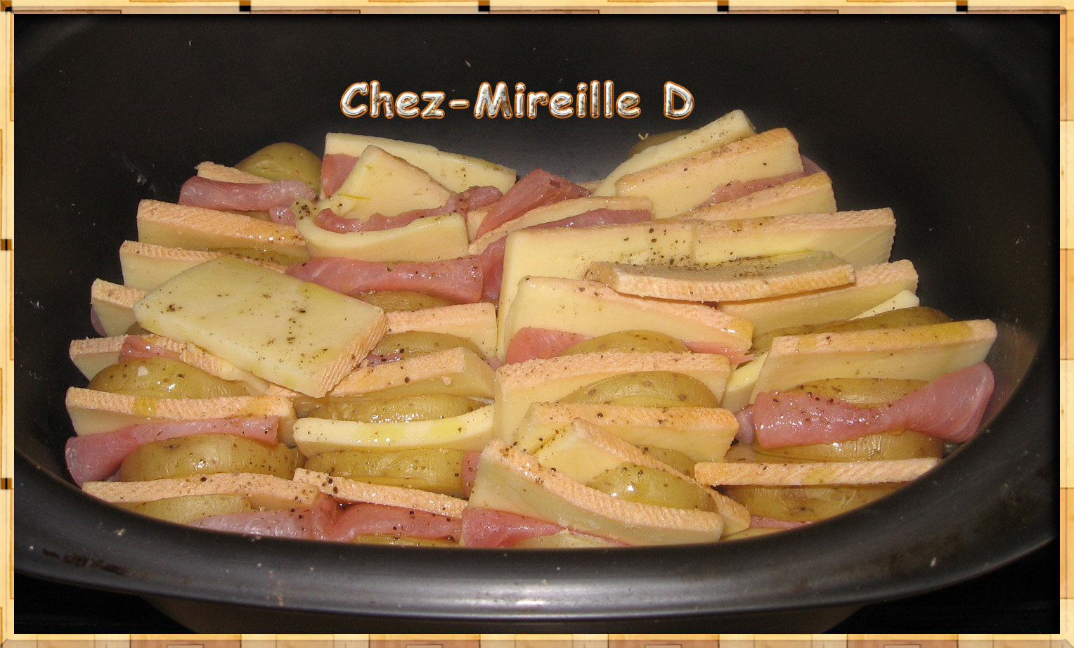 Pommes de Terre Orloff - Recette Tupperware - Chez-Mireille D