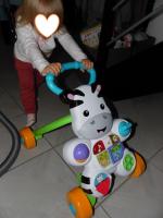 trotteur zebre fisher price avis