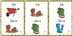 Vocabulaire - autour du jardin