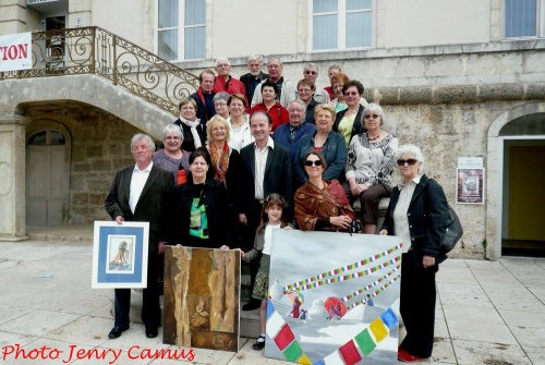 Le Salon des Peintres des Amis du Châtillonnais a été inauguré samedi 12 mai...