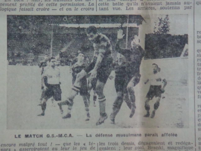 8.12.1953 exploit en coupe afn gallia-mouloudia 1-2