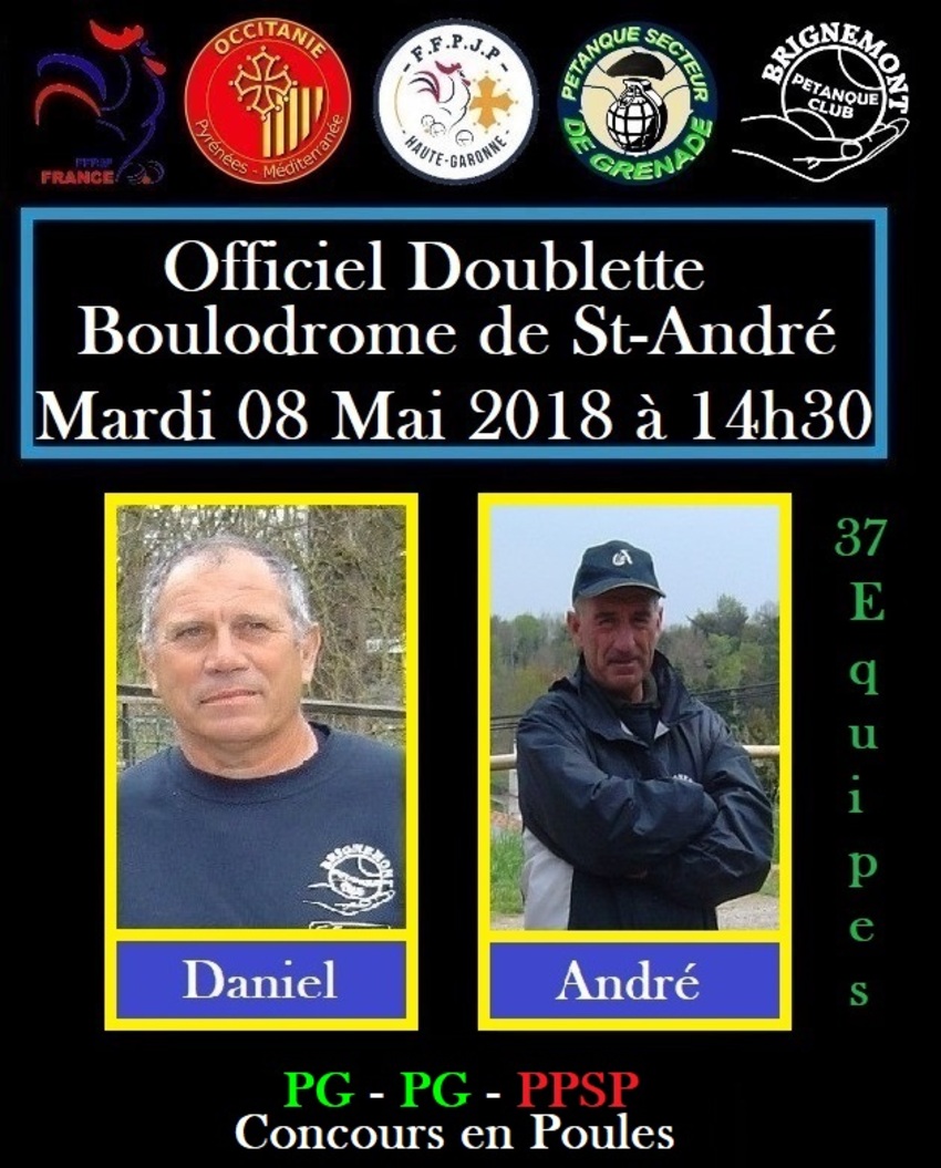 Officiel Doublette à Saint-André -32-