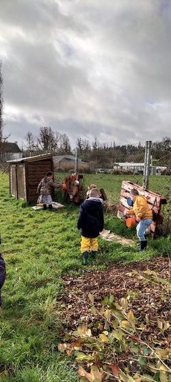 Maternelle : Classe dehors 