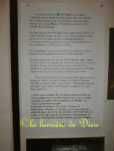 Tarascon sur Rhône, église Sainte Marthe