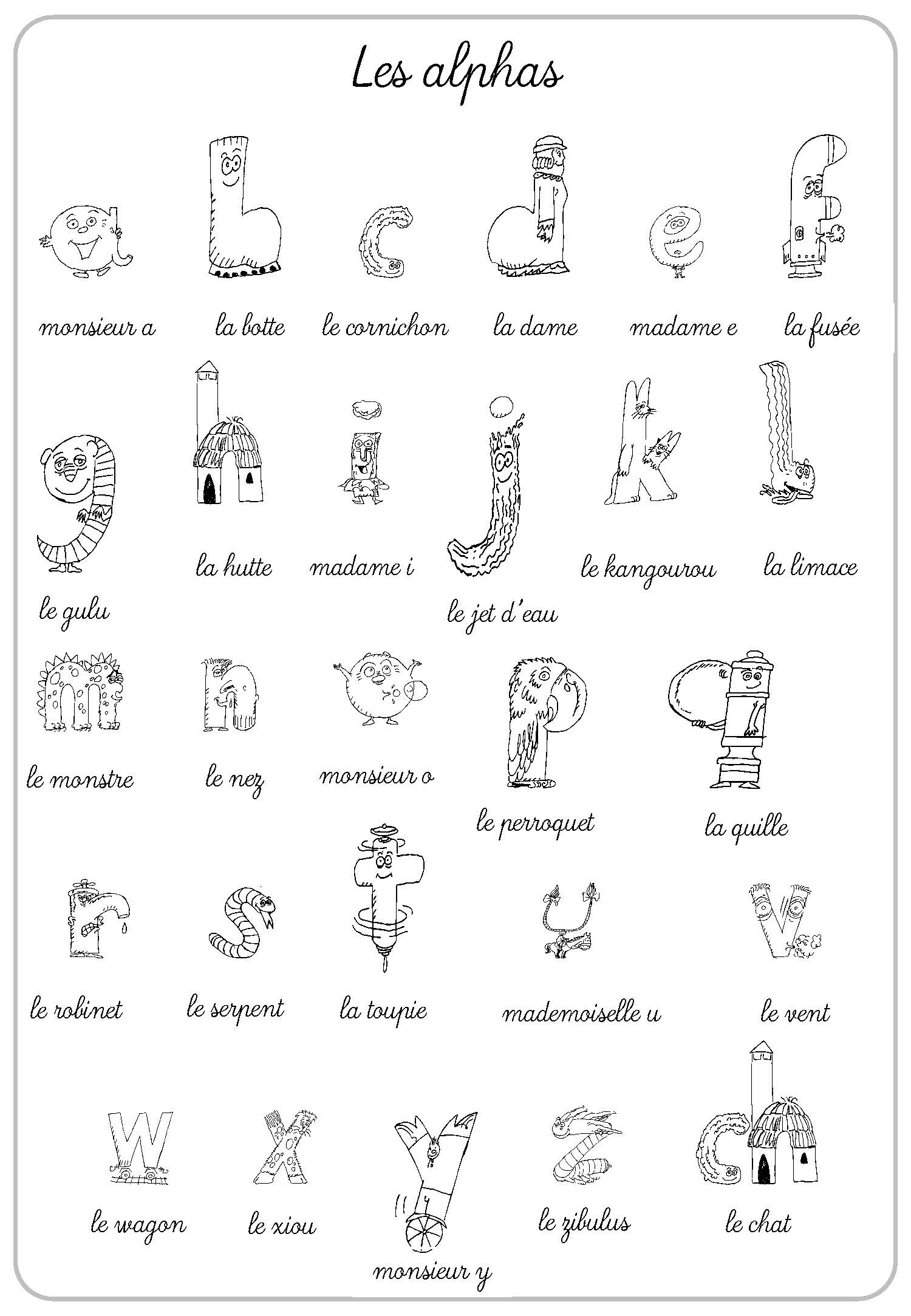 Coloriage Planete Des Alphas