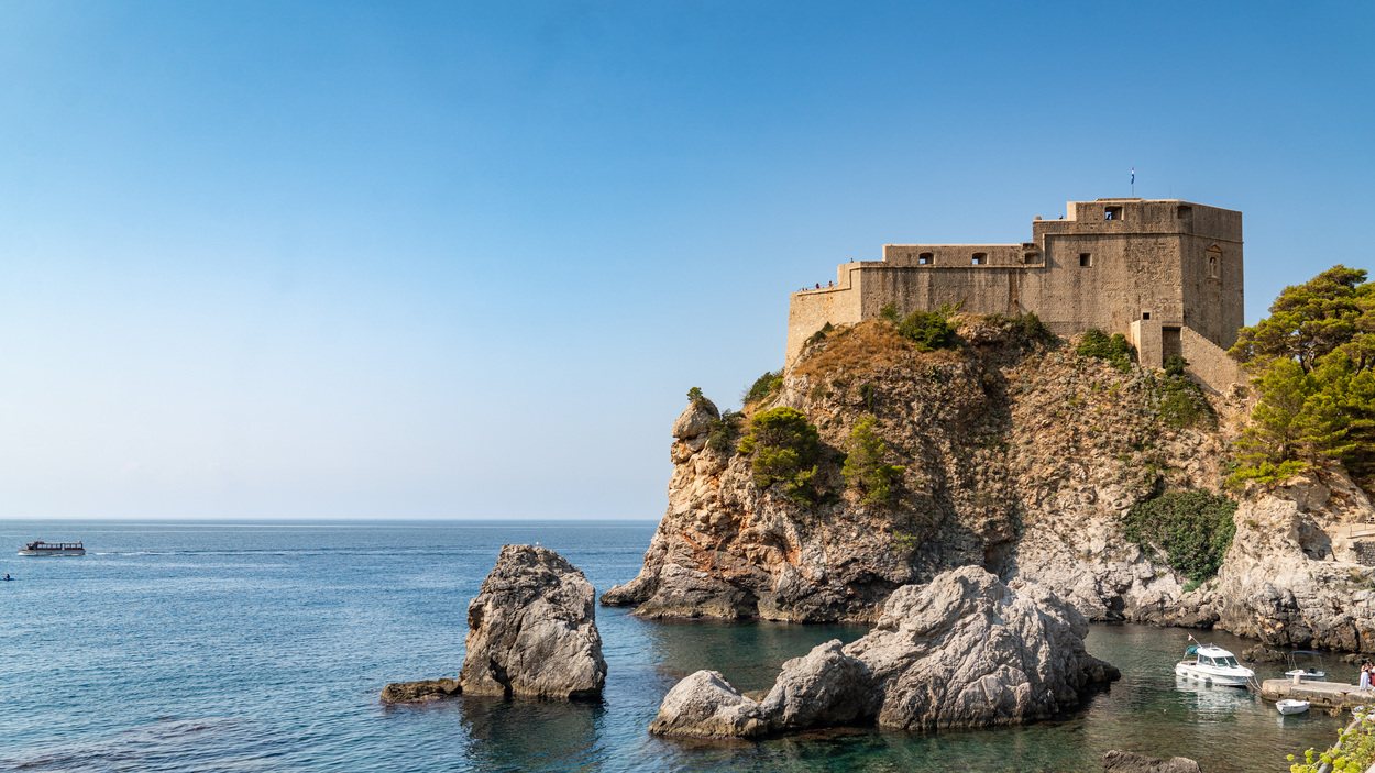 La perle de l'Adriatique (dubrovnik //Croatie). 