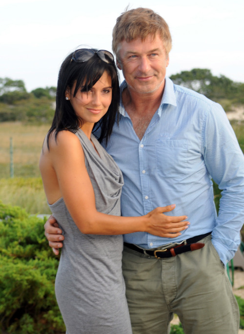 Alec Baldwin avec sa femme et ses enfants