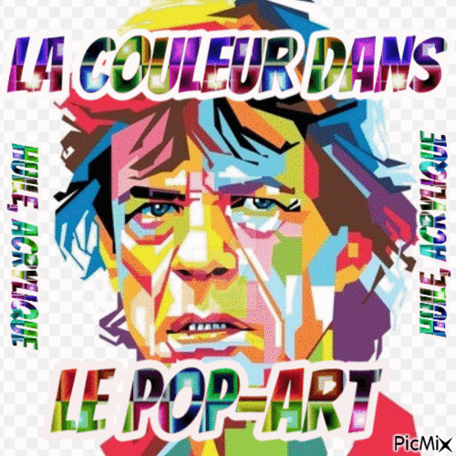Dessin et peinture - vidéo 3857 : La couleur dans le pop-art - acrylique, huile.