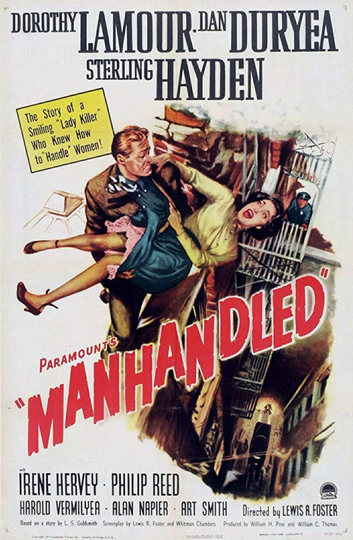 L’homme au chewing-gum, Manhandled, Lewis R. Foster, 1949
